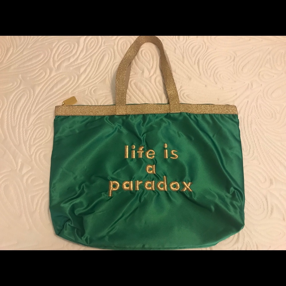 Moschino Redwall Tote/Beach Bag